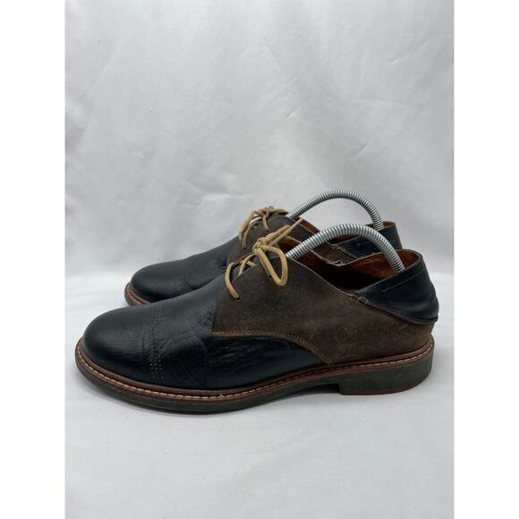 OluKai Walino Shoes Mens Size 10.5 Leather Lace Up Casual Oxford Comfort 10257 - Picture 2 of 10